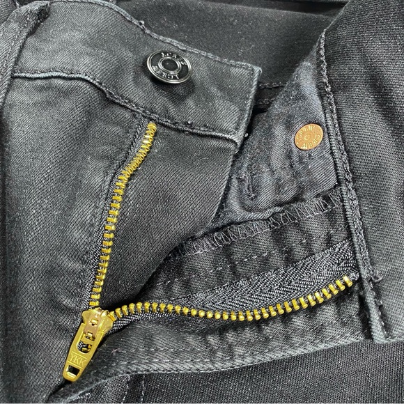 J CREW toothpick Toothpick Black Jean sz 26 Petite 9" Mid-Rise Ankle Skinny - Picture 7 of 14